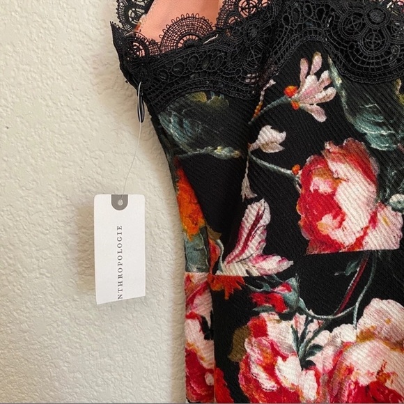 ANTHROPOLOGIE x Foxiedox Autumnal Slip Dress NWT Sz. XS - Picture 3 of 7
